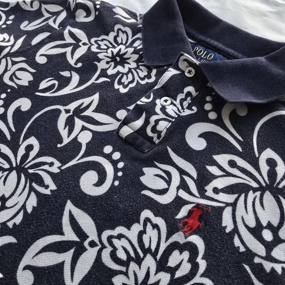 Polo by Ralph Lauren Navy Floral Men's Shirt